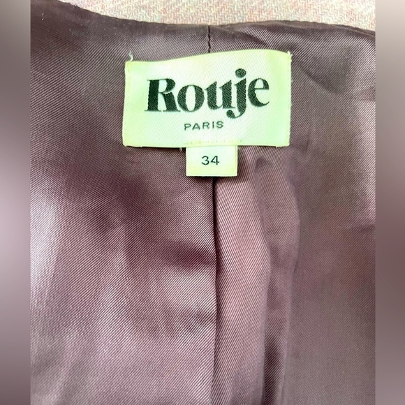 Rare Rouje Jacques wool jacket in lavender - Picture 5 of 7